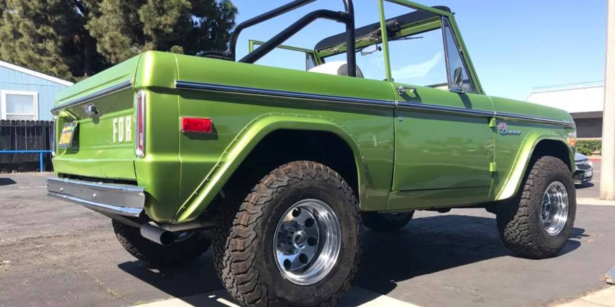 Car | Ford Bronco On American Racing Custom AR172 Baja Wheels ...